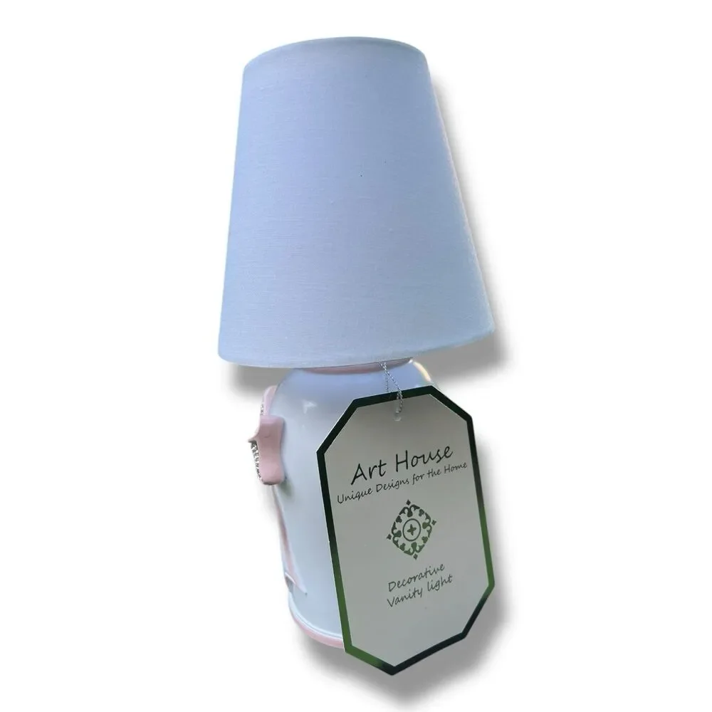 Coquette Bow Dimmable Tableside Nightlight Lamp